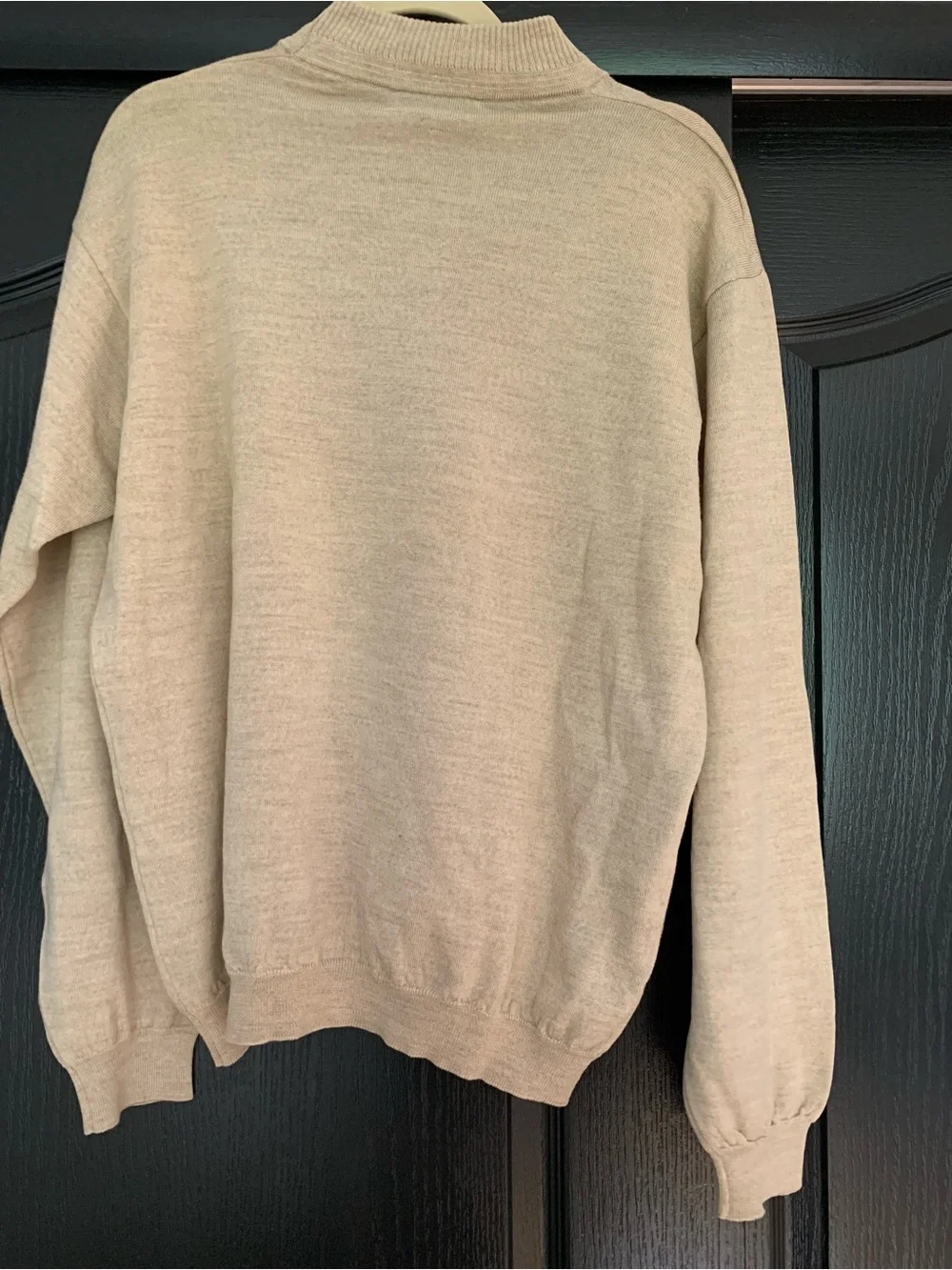 Vintage Italian Wool Turtleneck Sweater Men's Large Classic Fall Winter